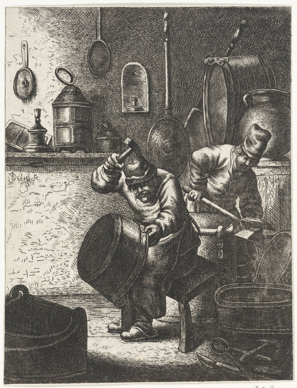 銅細工人 作： Jan Gillisz van Vliet