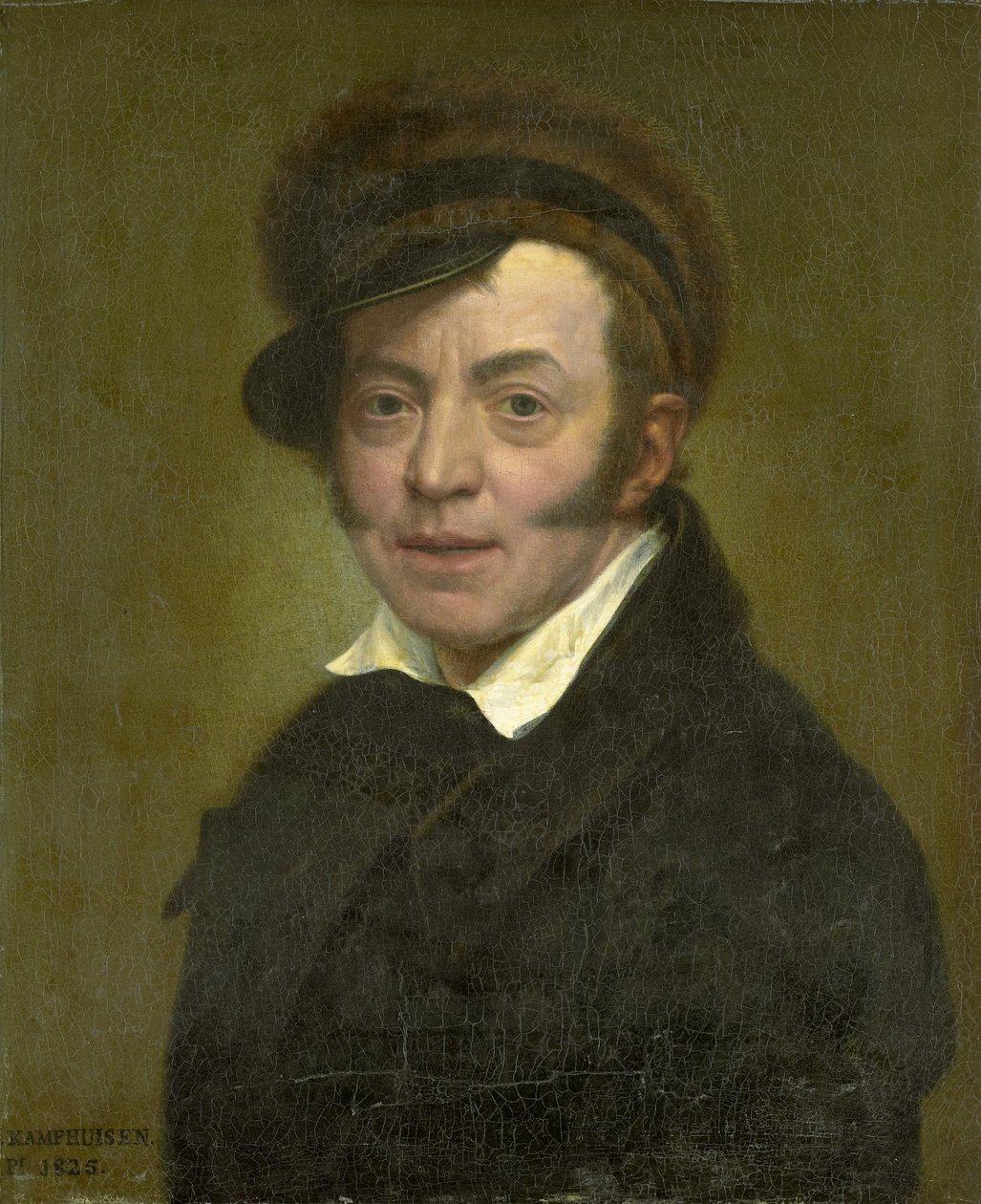 自画像 作： Jan Kamphuijsen
