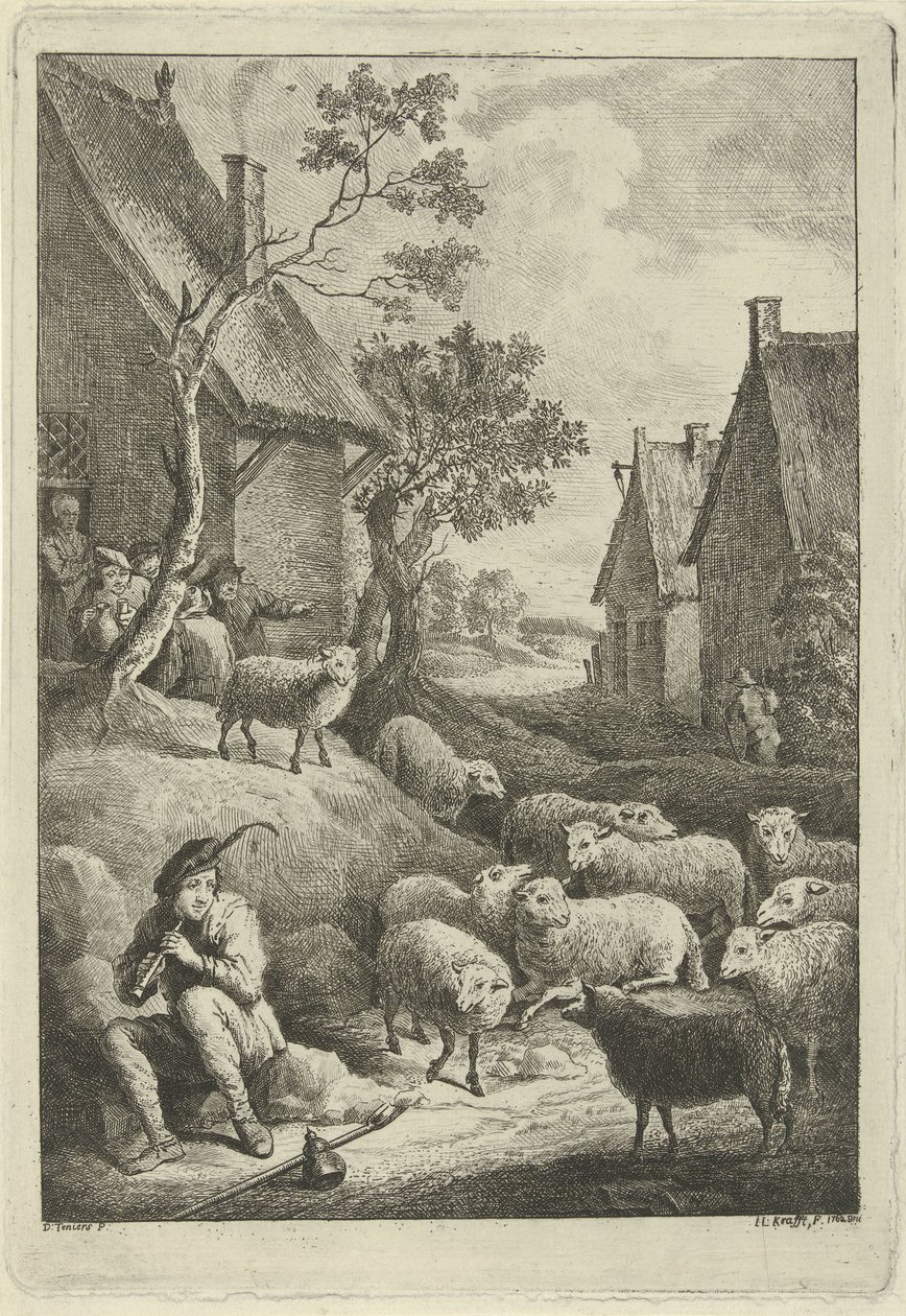 羊飼い 作： Jan Lauwryn Krafft（I）