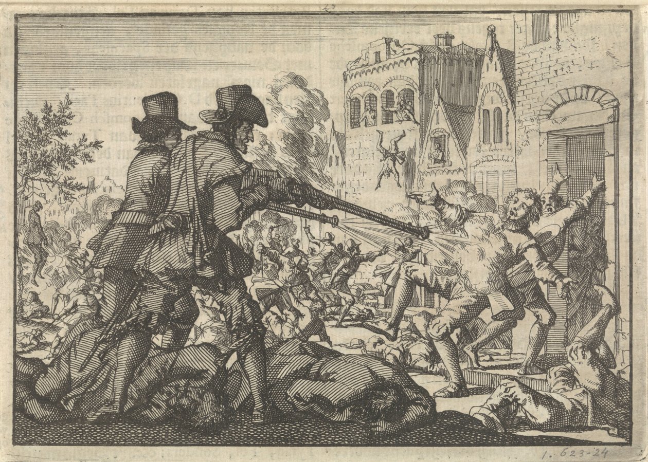 ティラーノでの改革派の暗殺、1620年 作： ヤン・ルイケン