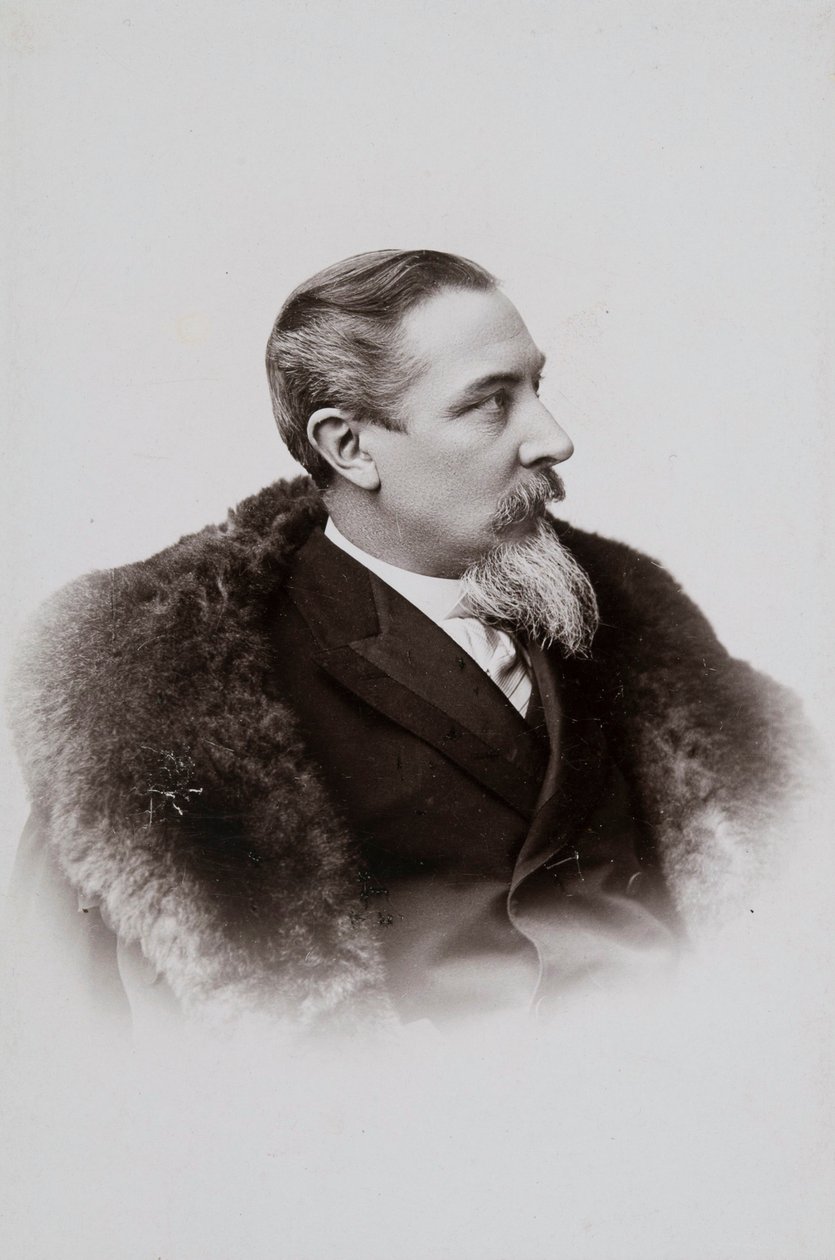 画家Henryk Siemiradzki 1843-1902、1893年の肖像。 作： ヤン・ミエツコフスキ