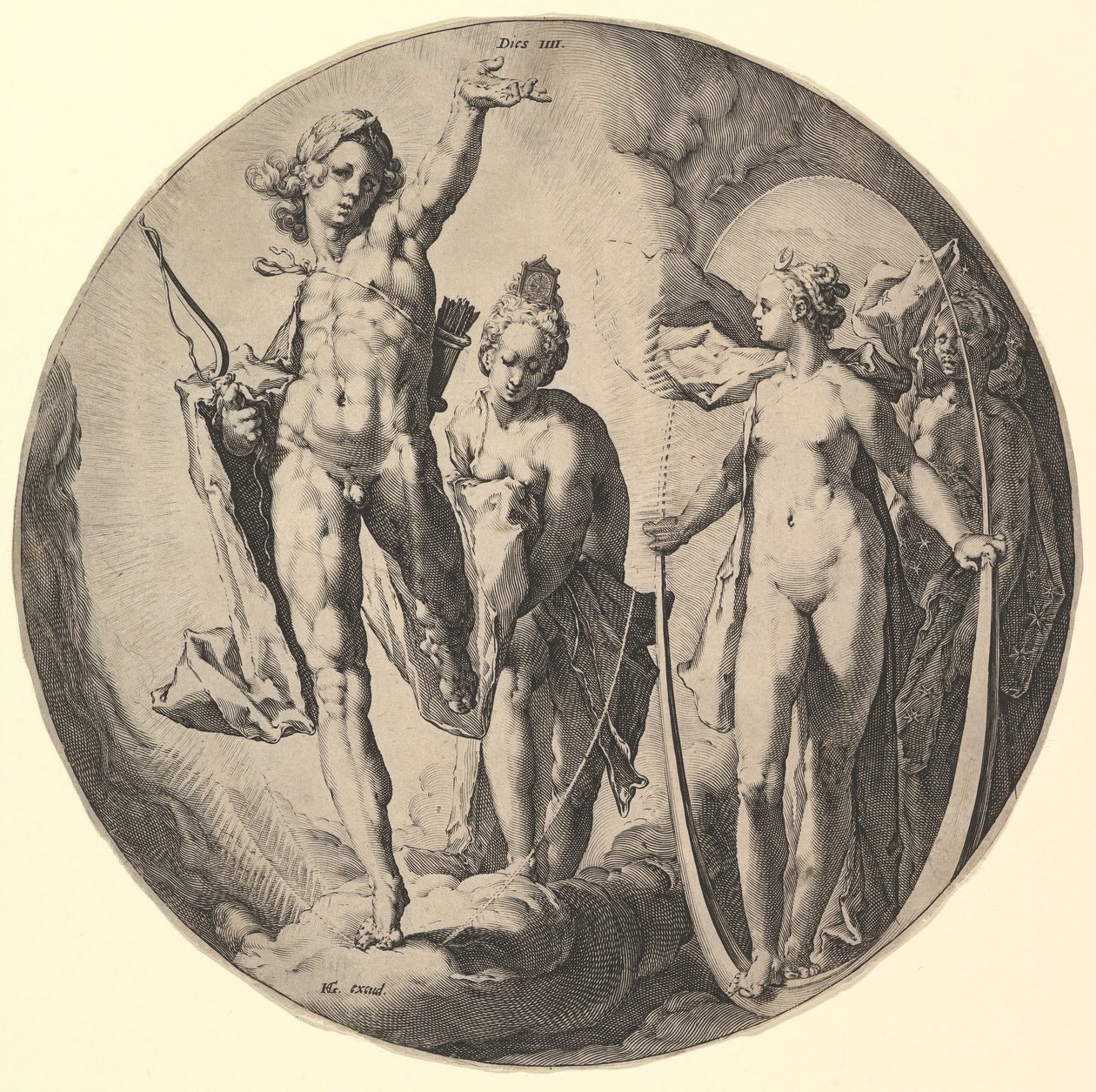 The Fourth Day Dies IV、シリーズ The Creation of the World から。 1596年。 作： ヤン・ミュラー
