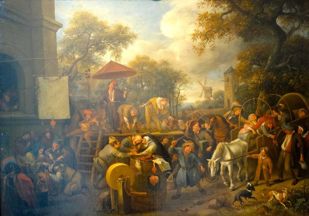 ヤブ医者 作： Jan Steen
