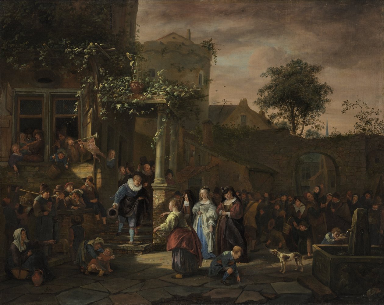 ヴィレッジ・ウェディング 作： Jan Steen