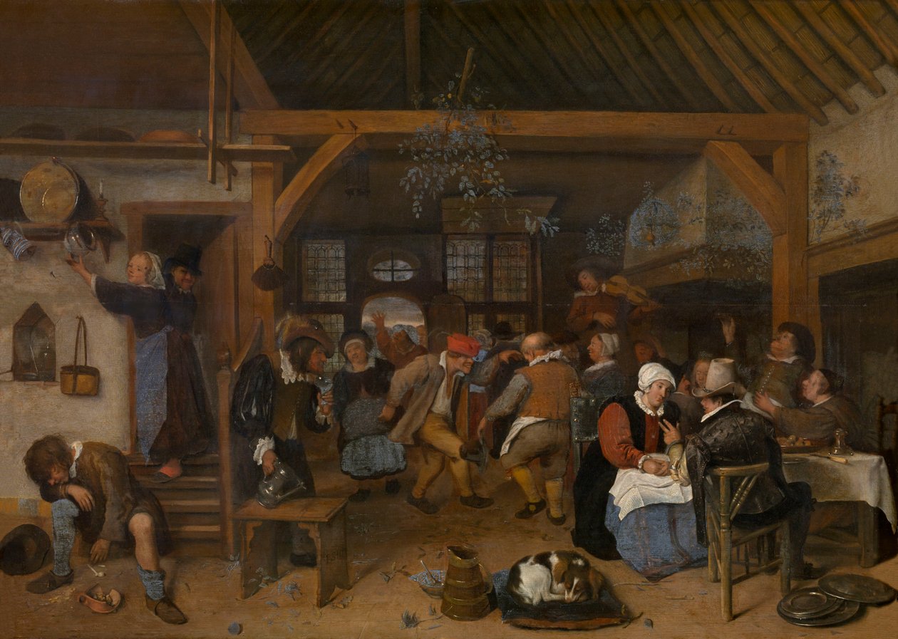 婚礼の宴 作： Jan Steen
