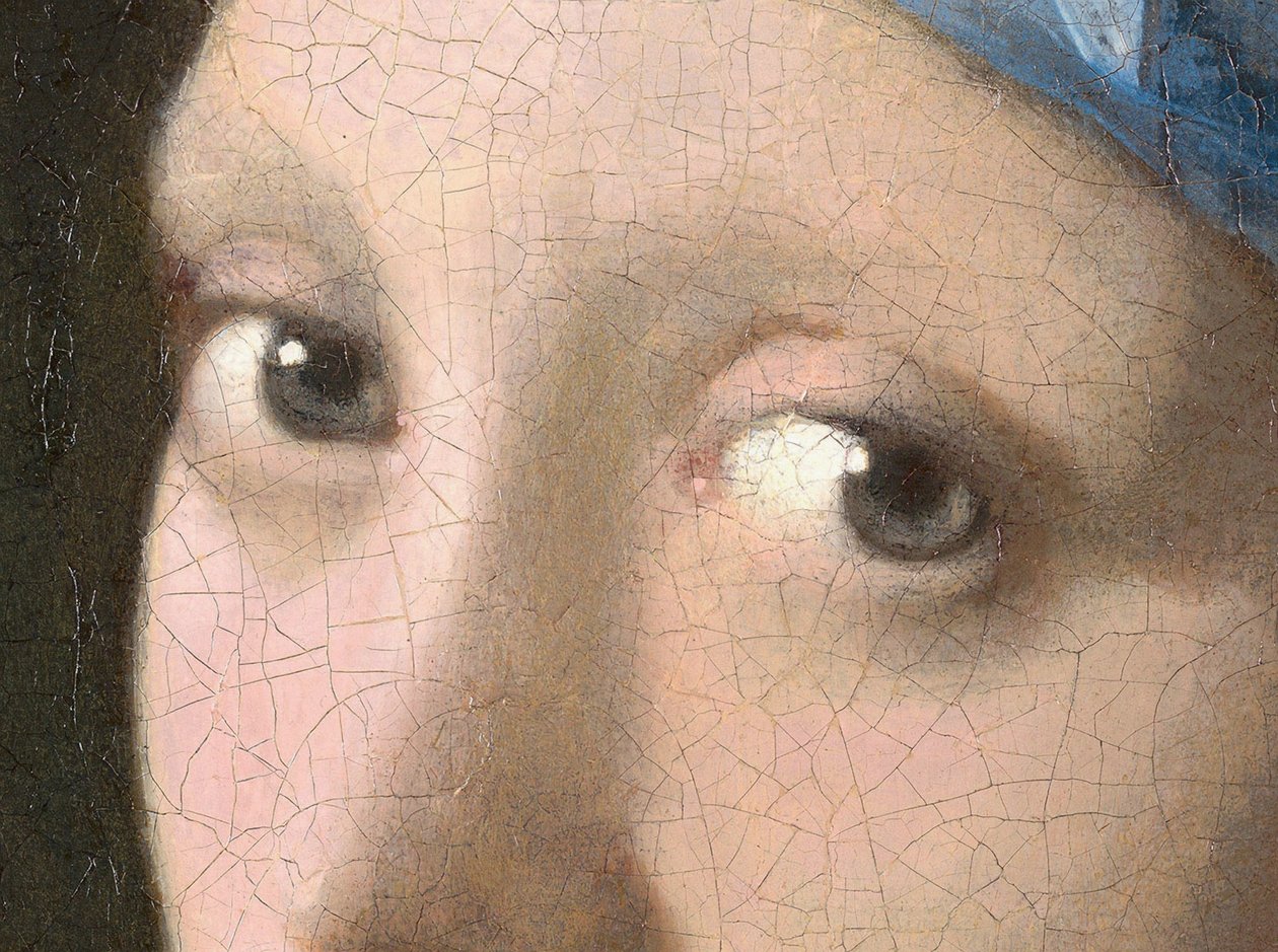 真珠の耳飾りの少女c.1665-6 作： ヤン・フェルメール・ファン・デルフト
