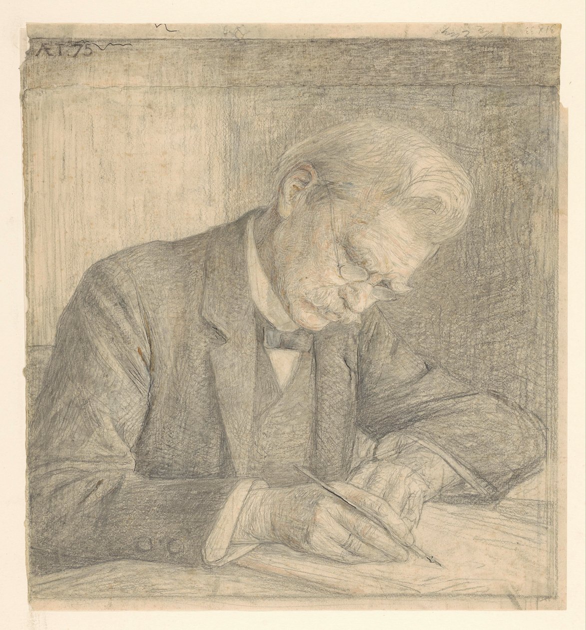 J. van der Vegt の肖像、執筆 作： ヤン・ベス