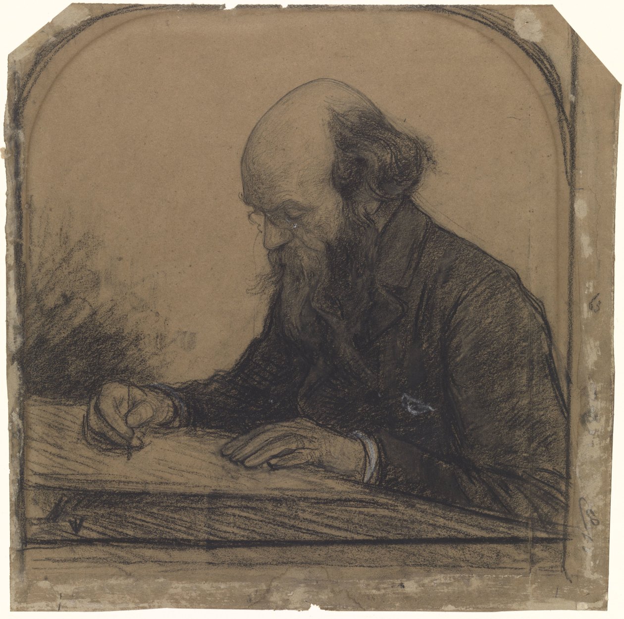 Petrus Josephus Hubertus Cuypers の肖像 作： ヤン・ベス