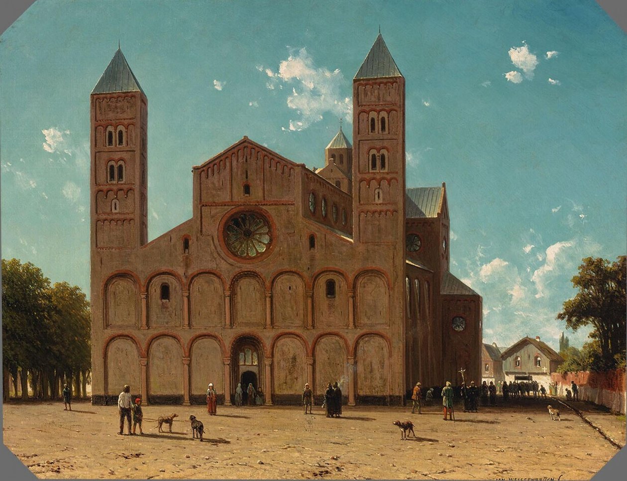 オランダ語： De Mariakerk in Utrecht ユトレヒト聖マリア教会 作： ヤン・ワイセンブルフ