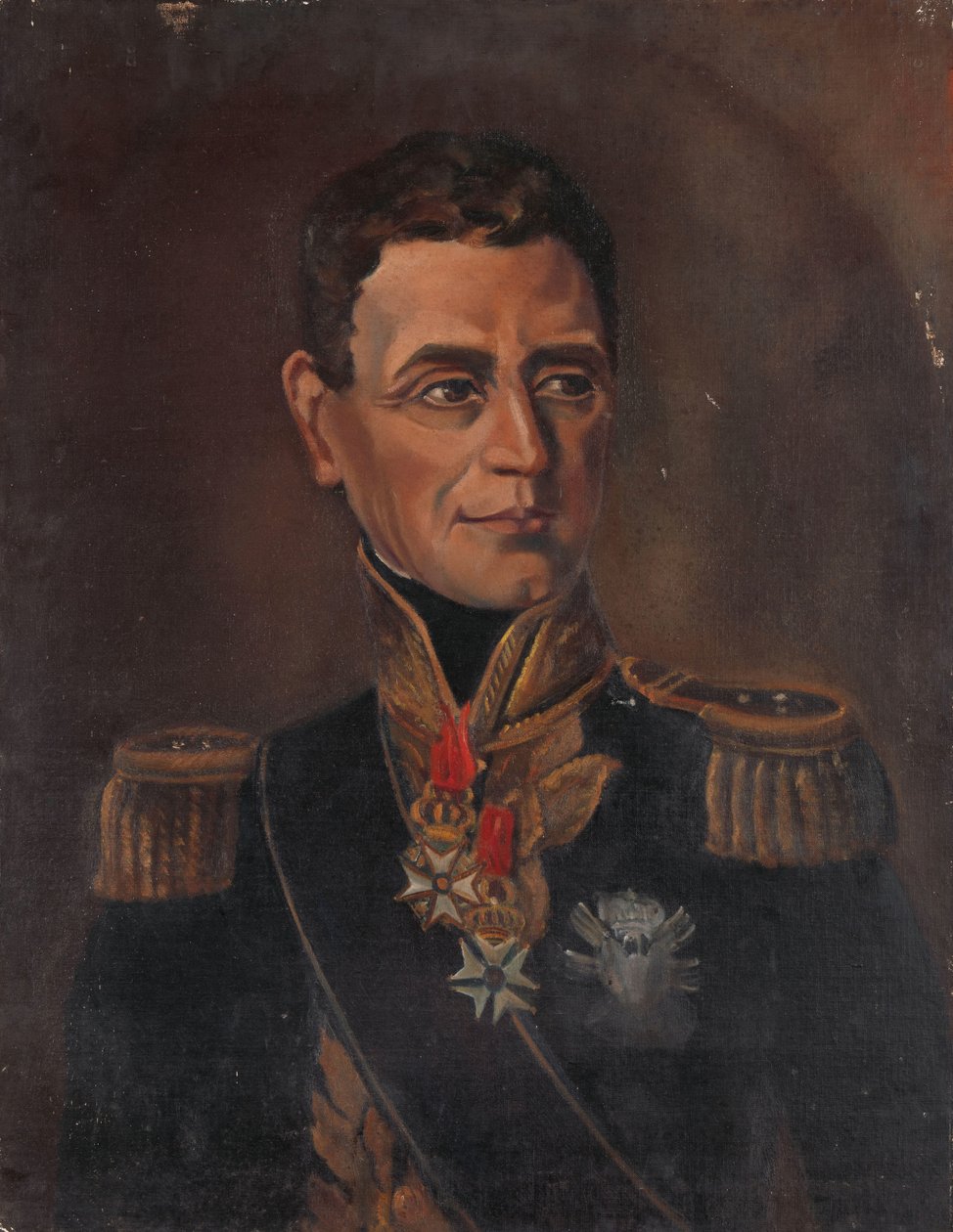 ジョンヒール・ヤン・ウィレム・ヤンセン (1762-1838)。 総督 (1811-12) 作： Jan Willem Pieneman（コピー後）