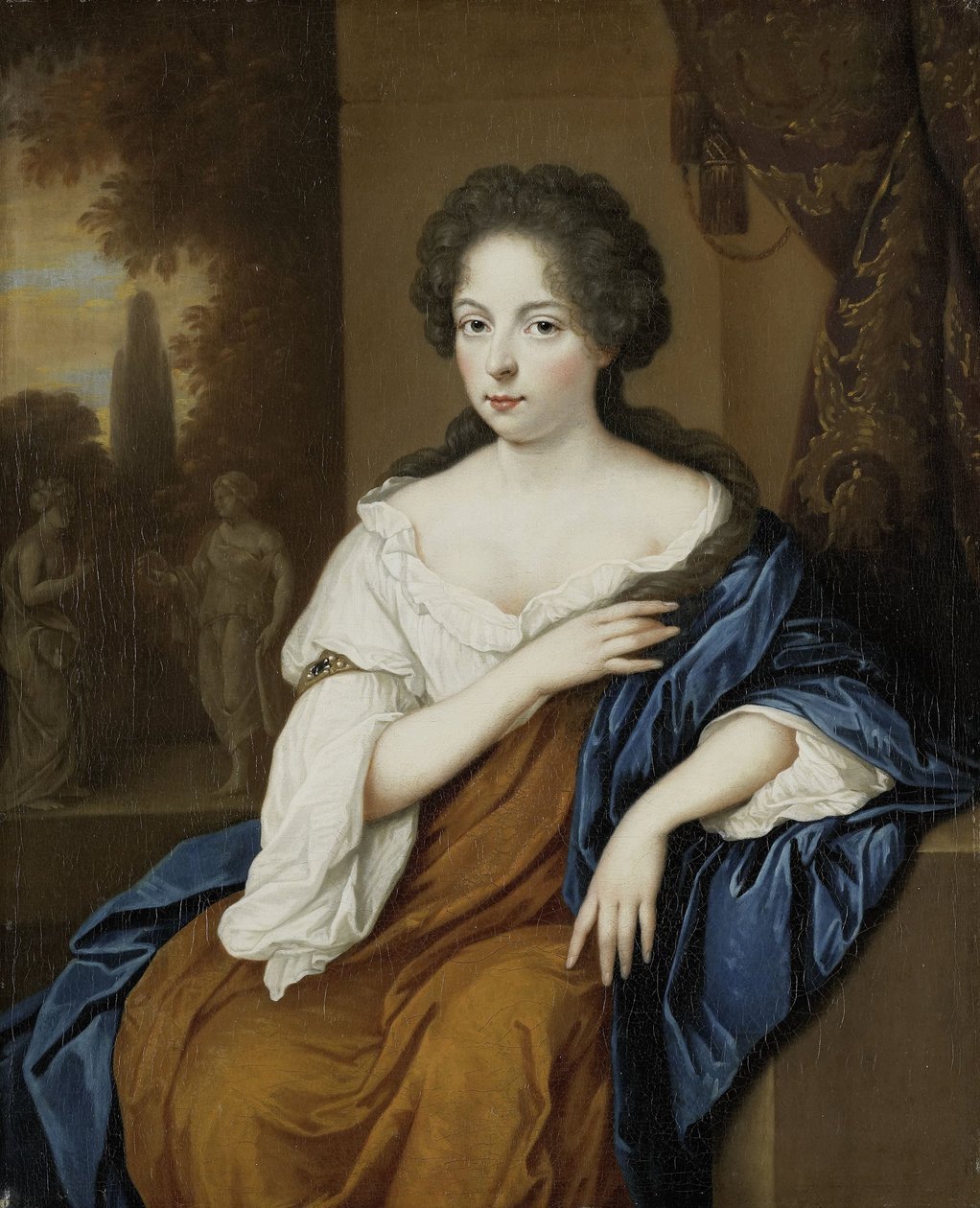 女性の肖像 作： Jan van Haensbergen（帰属）