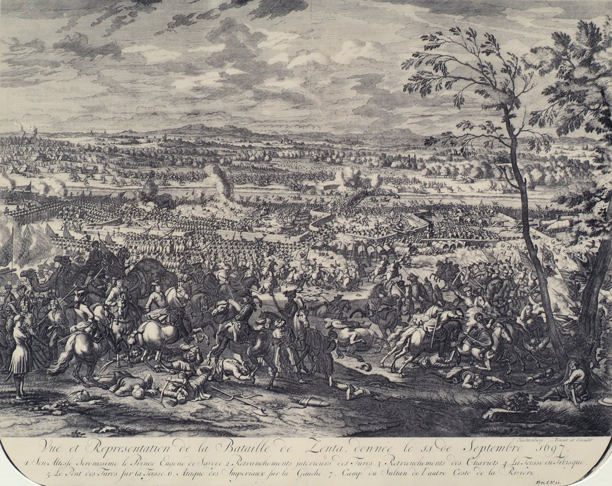 1697年9月11日の善太の戦い 作： Jan van Huchtenburgh