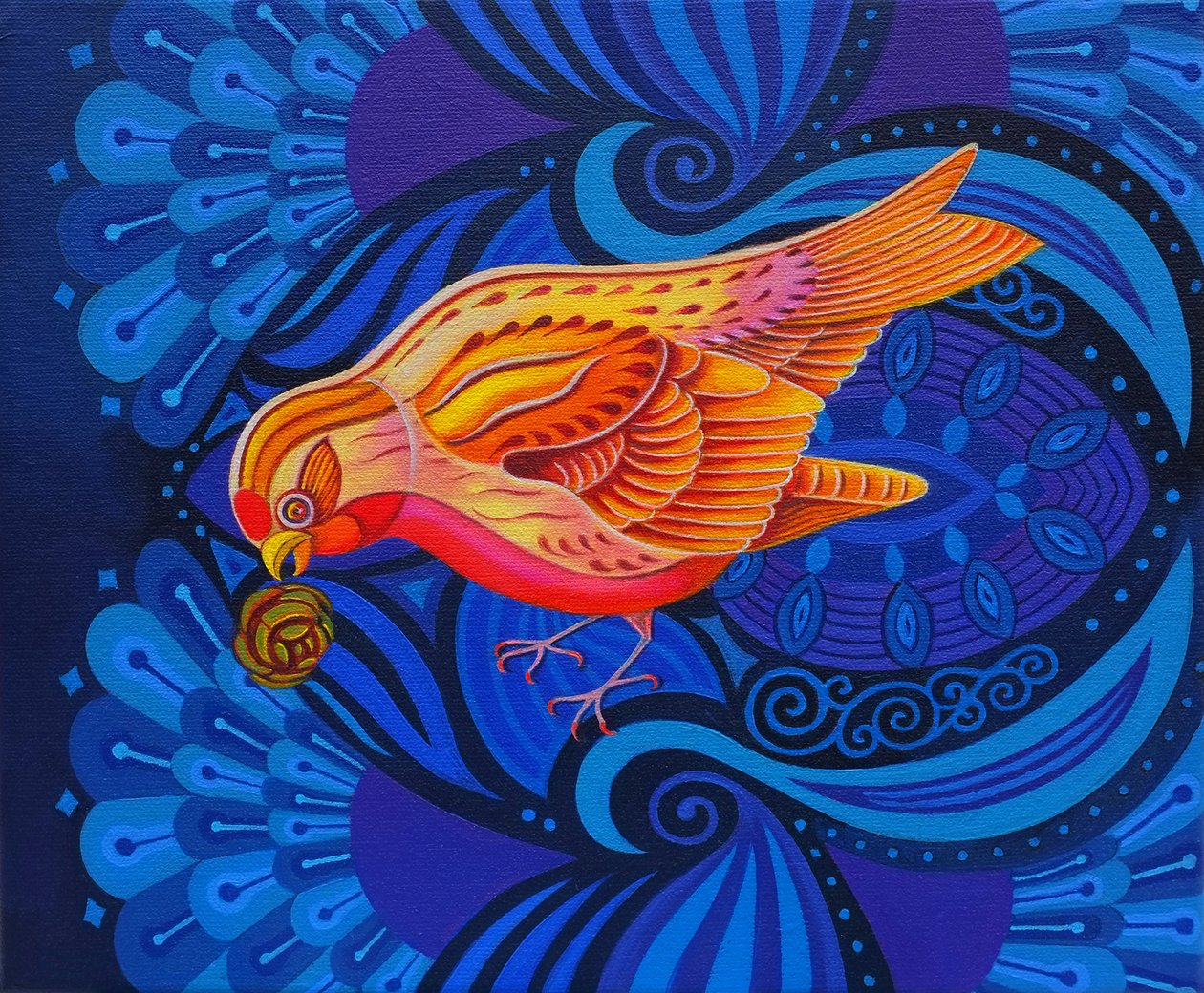 Redpoll、2012年、 作： ジェーン・タッターズフィールド