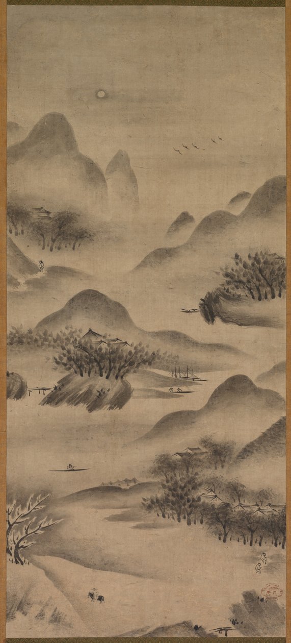 風景 作： 日本、江戸時代