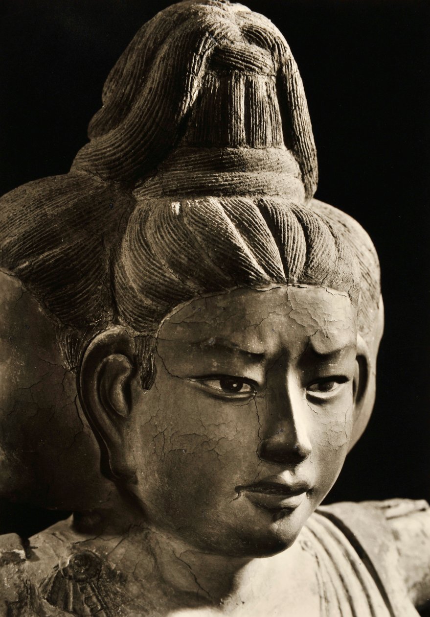 阿修羅、8世紀、奈良時代、興福寺、1950年 作： 日本の写真家