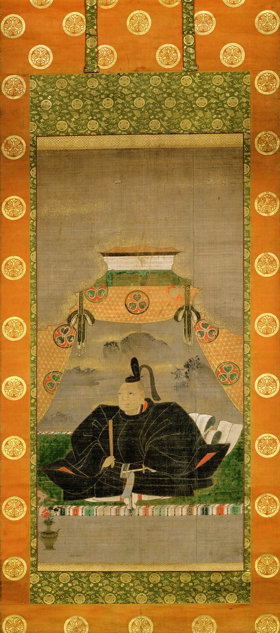 Portrait of Tokugawa Ieyasu (1543-1616), Japanese, 17th century 作： 日本語学校