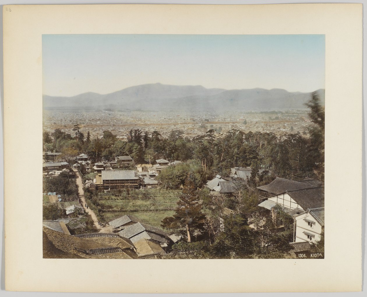 京都、日本（手彩色のモノクロ写真 作： 日本の写真家
