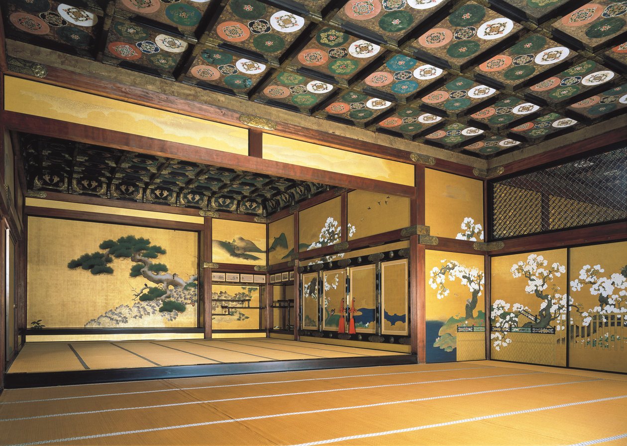 二条城の内部（1602-1626）。アート徳川。建築。日本, 京都 (写真) 作： 日本語学校