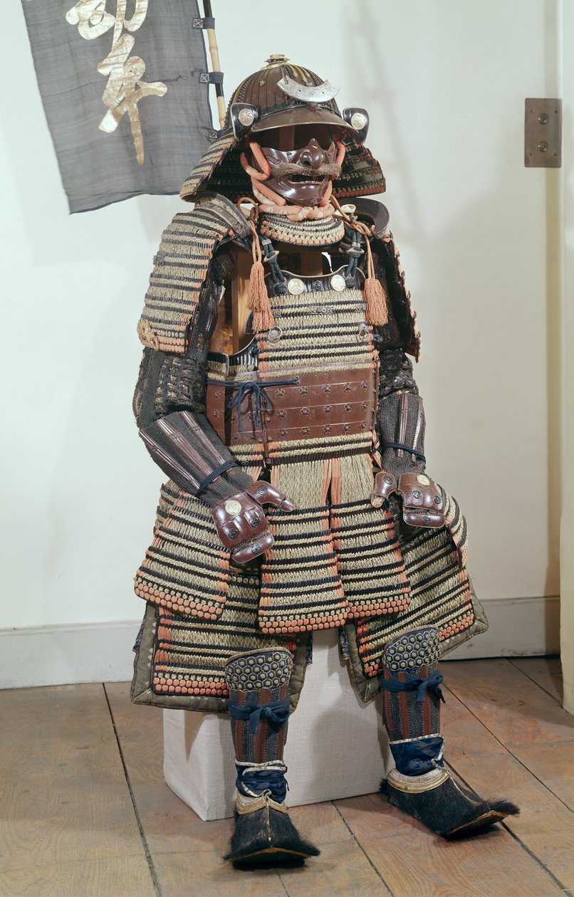 武士の鎧 伝統的な日本のモデル 武士の鎧 | 日本語学校 | アートプリント