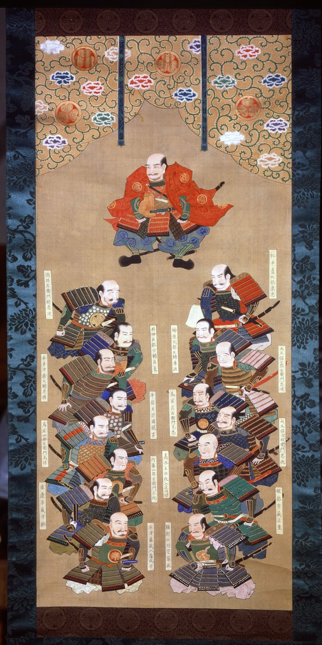 16世紀の高貴な武士、17世紀の徳川家の将軍 作： 日本語学校