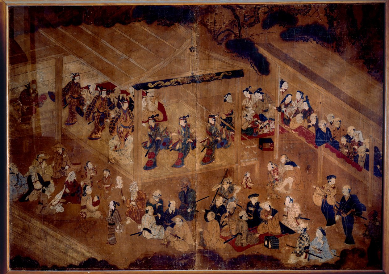 歌舞伎：舞台に立つ役者たち 18世紀の日本の版画 パリ、ギメ美術館、国立アジア美術館 作： 日本語学校
