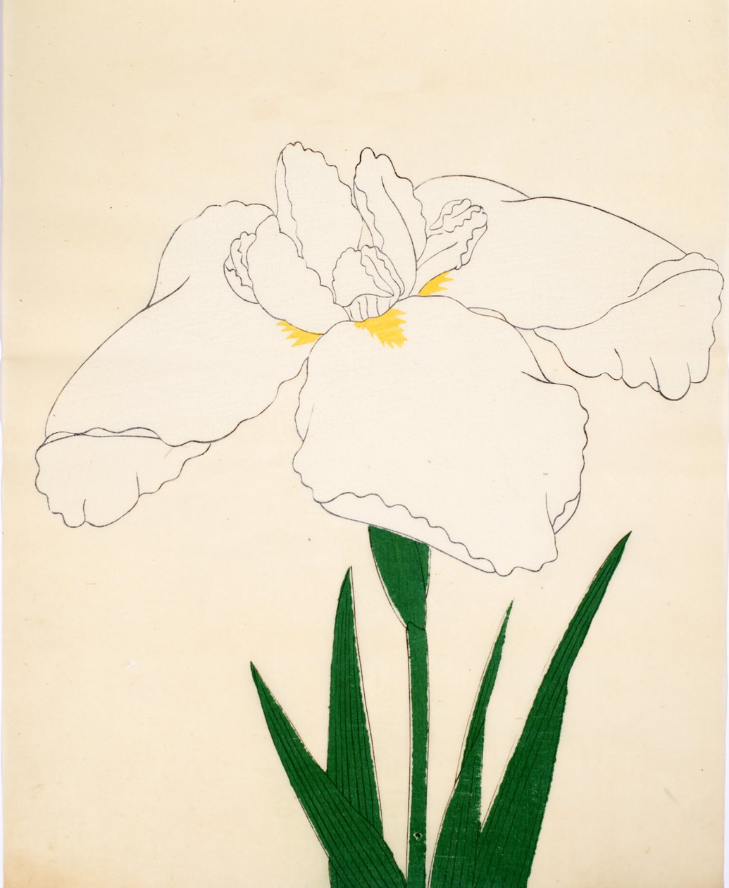 Tsuru-No-Kegoromo, No. 33, 1890 (colour woodblock print) 作： 日本語学校
