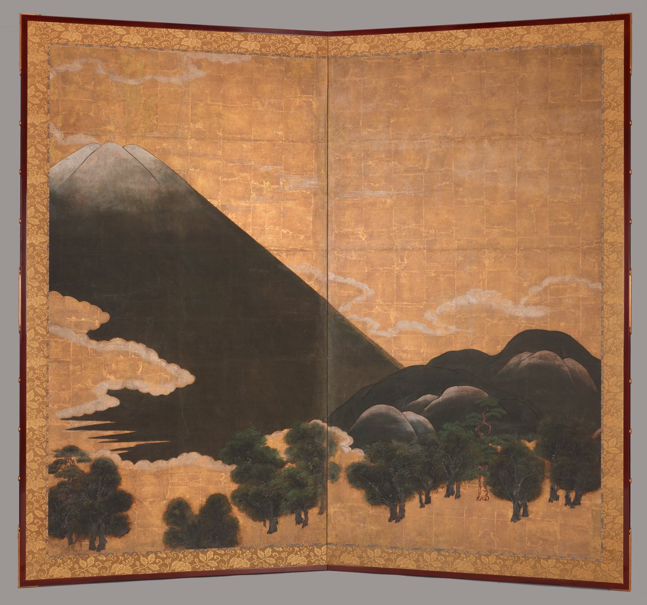 富士山の眺め 作： 日本語学校