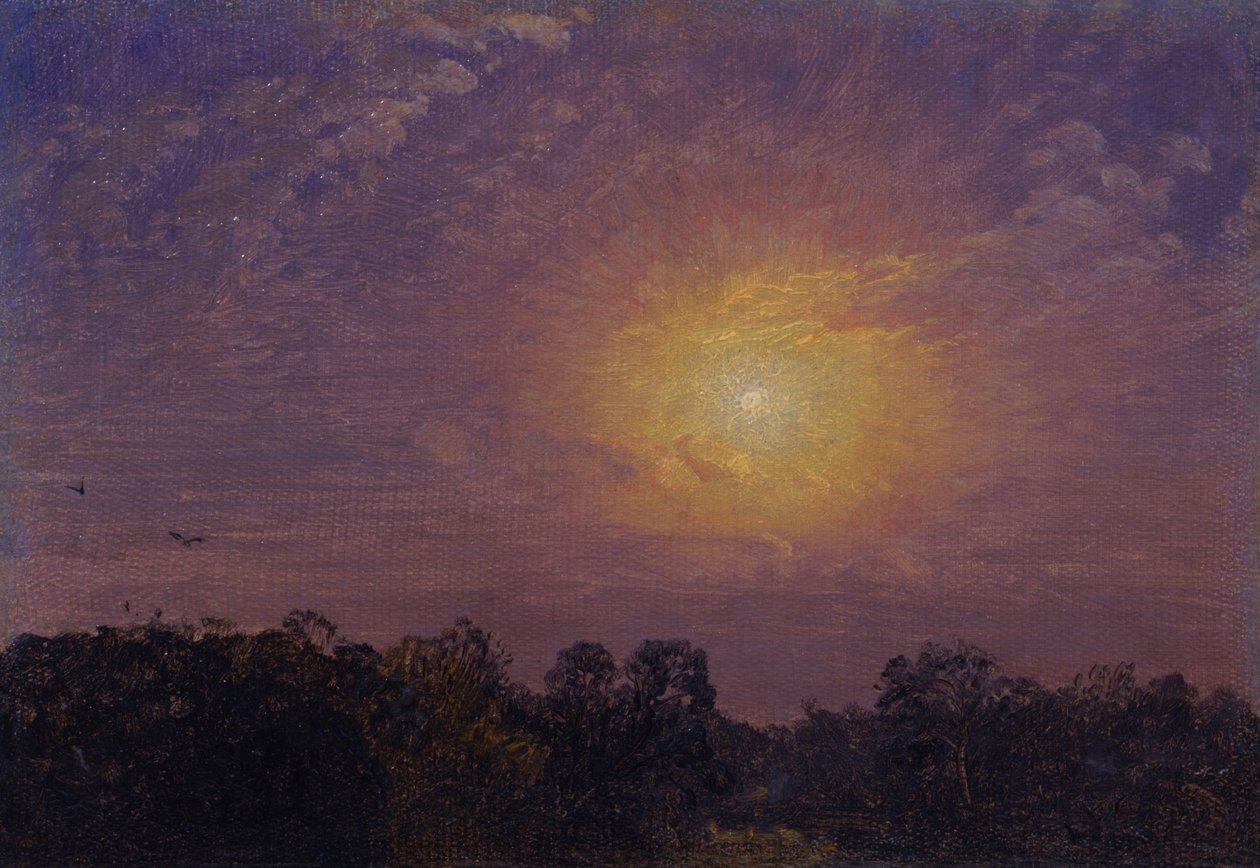 夕方、1859 作： ジャスパー・フランシス・クロプシー