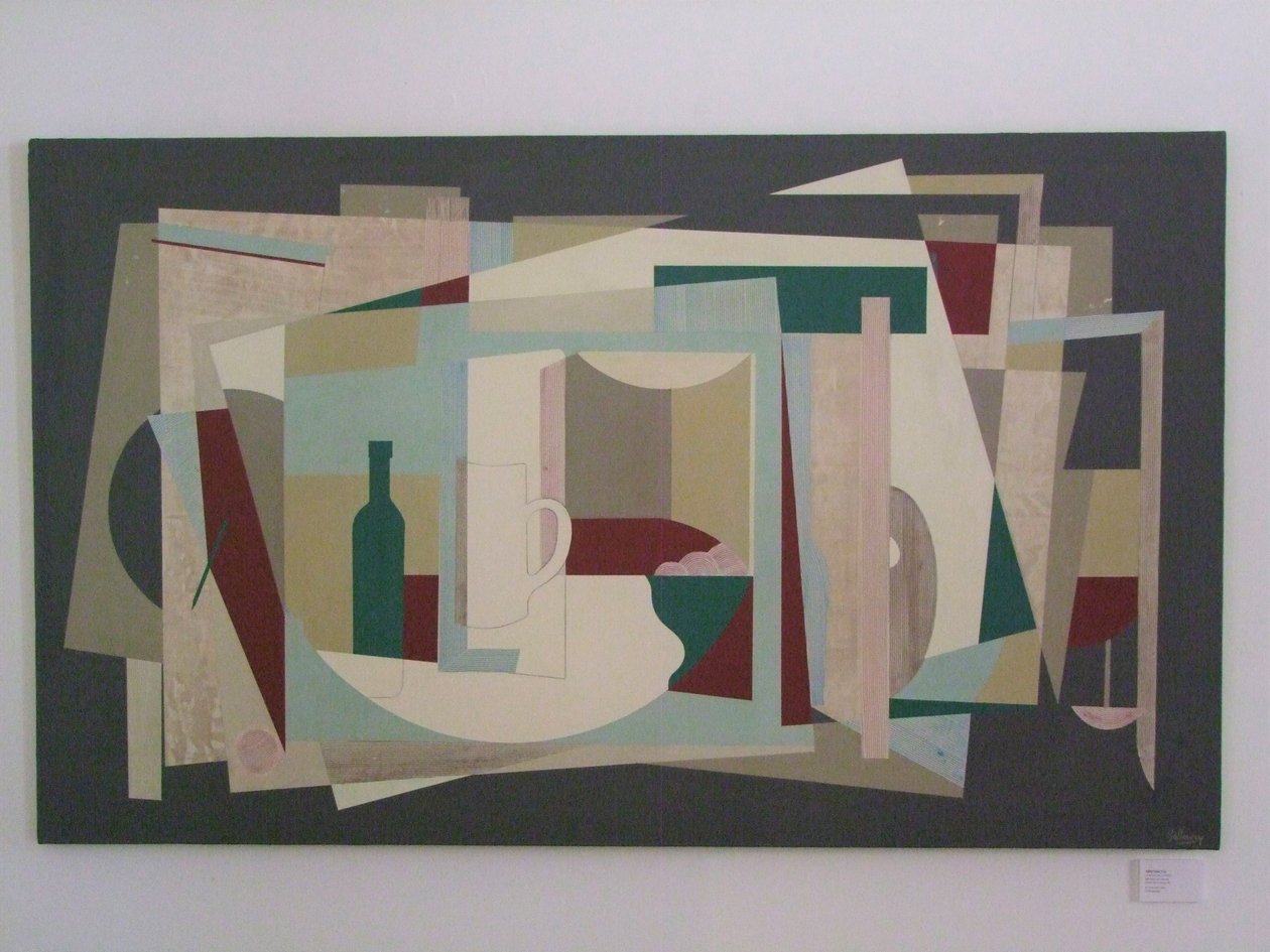 アブストラクト・H・ヒーロー（絵画） 作： ジャスパー・ギャロウェイ