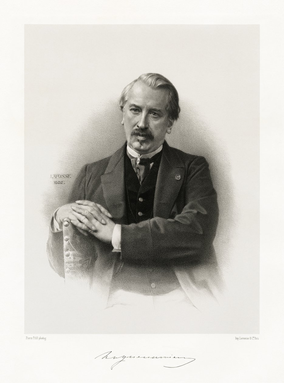 Arthur de LaGuéronnière、1865-66 作： ジャン・バプティスト・アドルフ・ラフォッセ