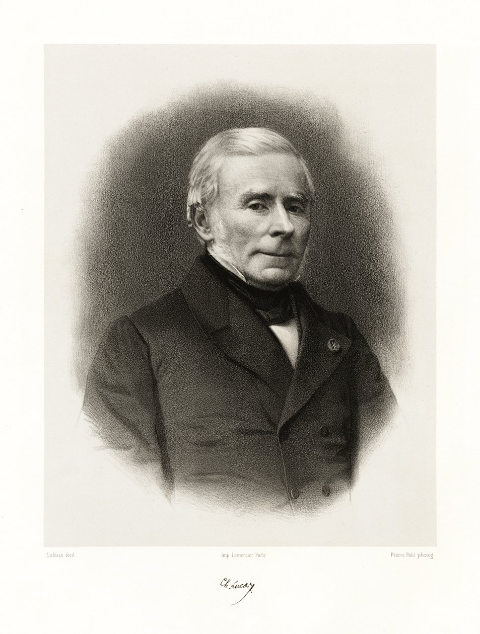 チャールズジャンマリールーカス、1865-66 作： ジャン・バプティスト・アドルフ・ラフォッセ