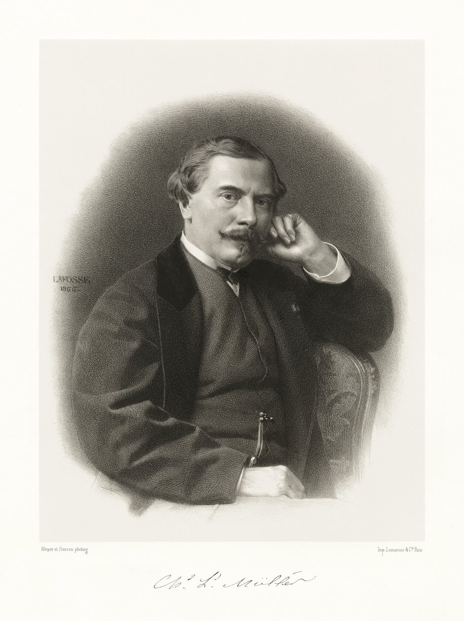 チャールズルイミュラー、1865-66 作： ジャン・バプティスト・アドルフ・ラフォッセ