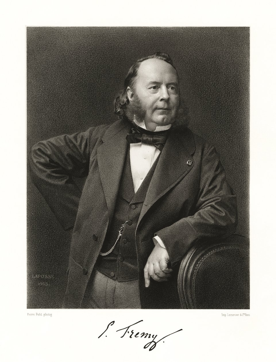 エドモンドフレミー、1865-66 作： ジャン・バプティスト・アドルフ・ラフォッセ