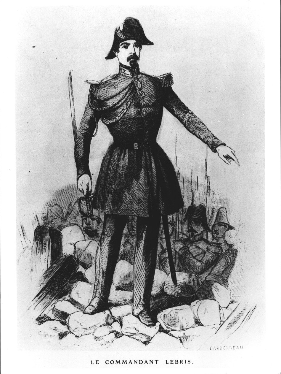 司令官レブリス、1848年頃 作： ジャン・バプティスト・チャールズ・カルボノー