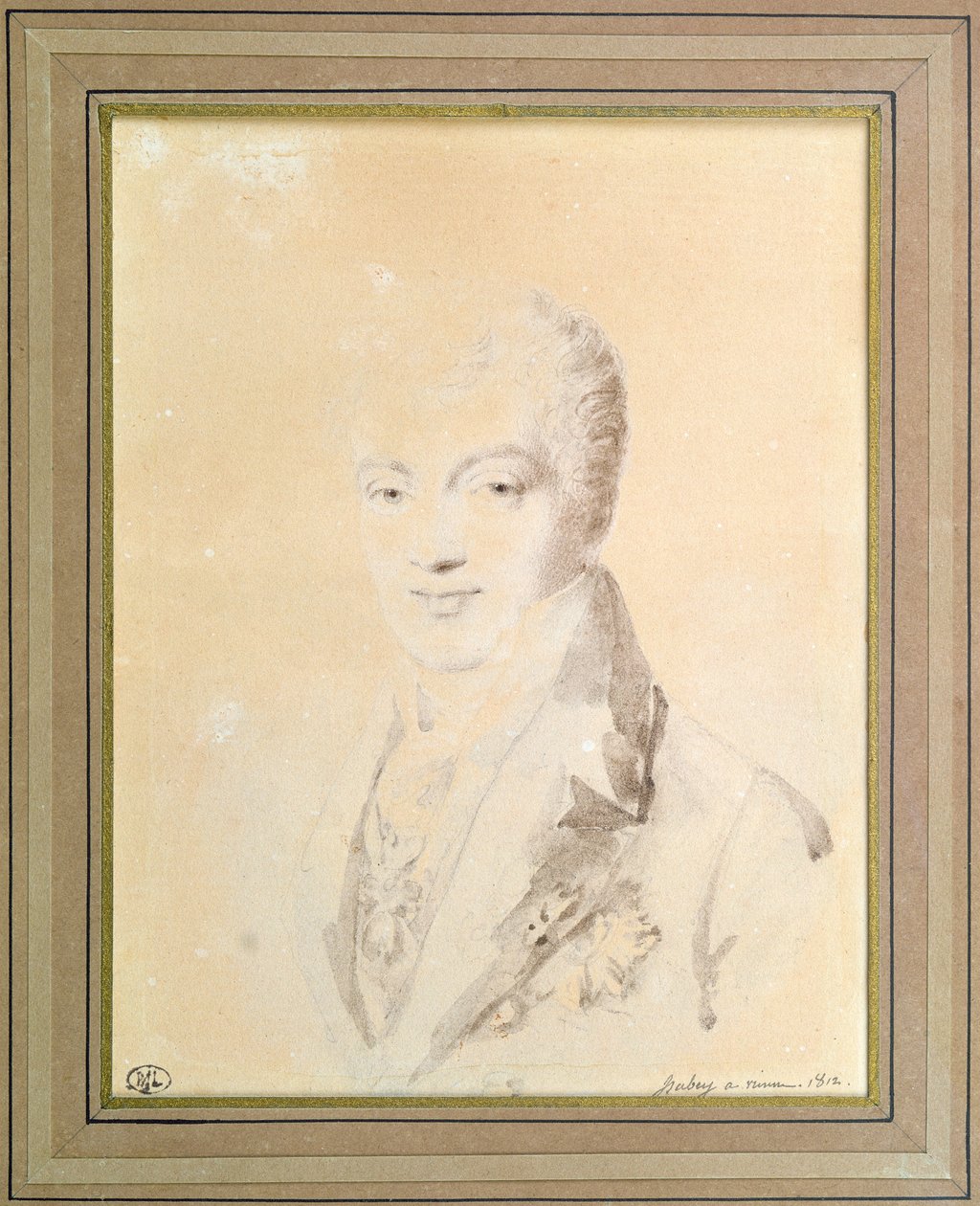 クレメンスヴェンツェルネポムクローター（1773-1859）メッテルニヒウィネブルグ王子、1812年 作： ジャン＝バティスト・イザベイ