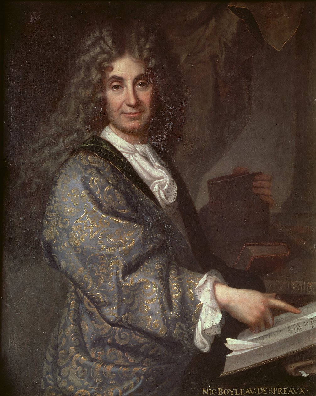 ニコラ・ボロー（1636-1711） 作： ジャン・バプティスト・サンテール
