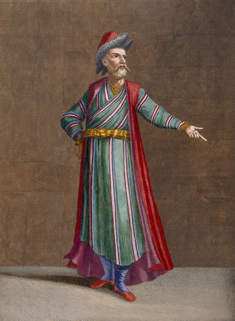 ペルシャのアルメニア人、ピエールロシュフォール（c.1673-1728）、1707-08（col 作： ジャン・バプティスト・ヴァンモア
