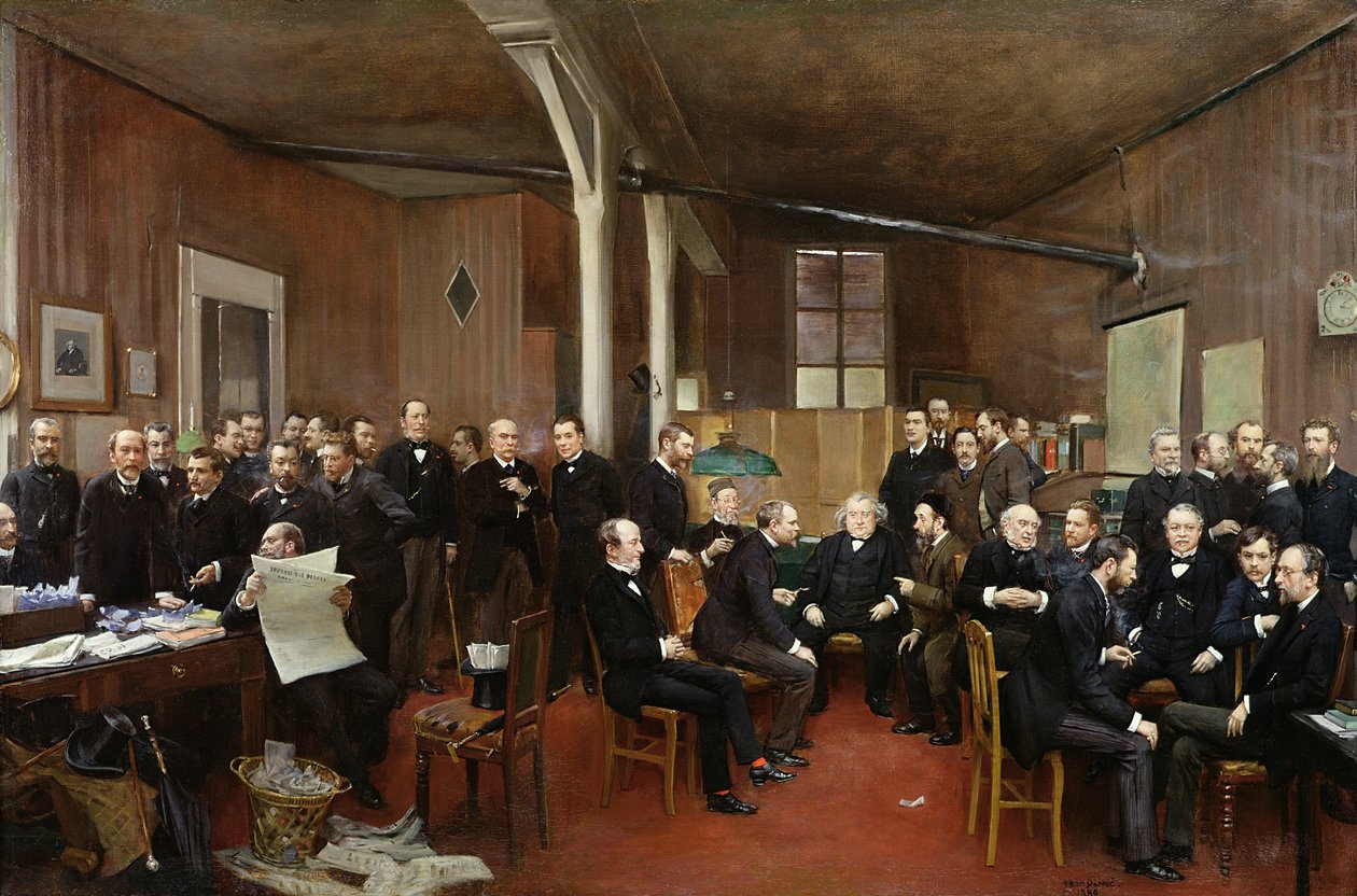 Journal of Debates、1889 作： ジャン・ベロー