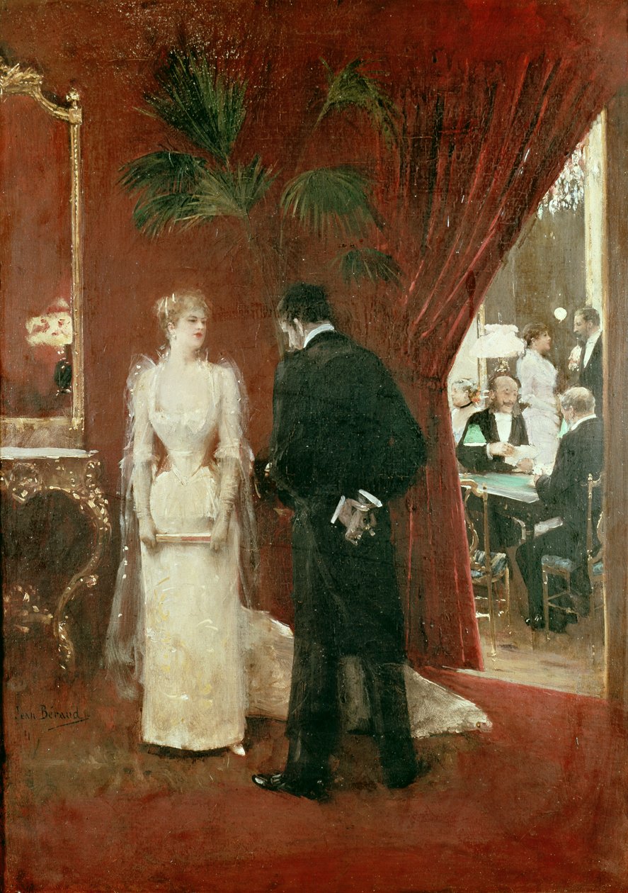 プライベート会話、1904 作： ジャン・ベロー