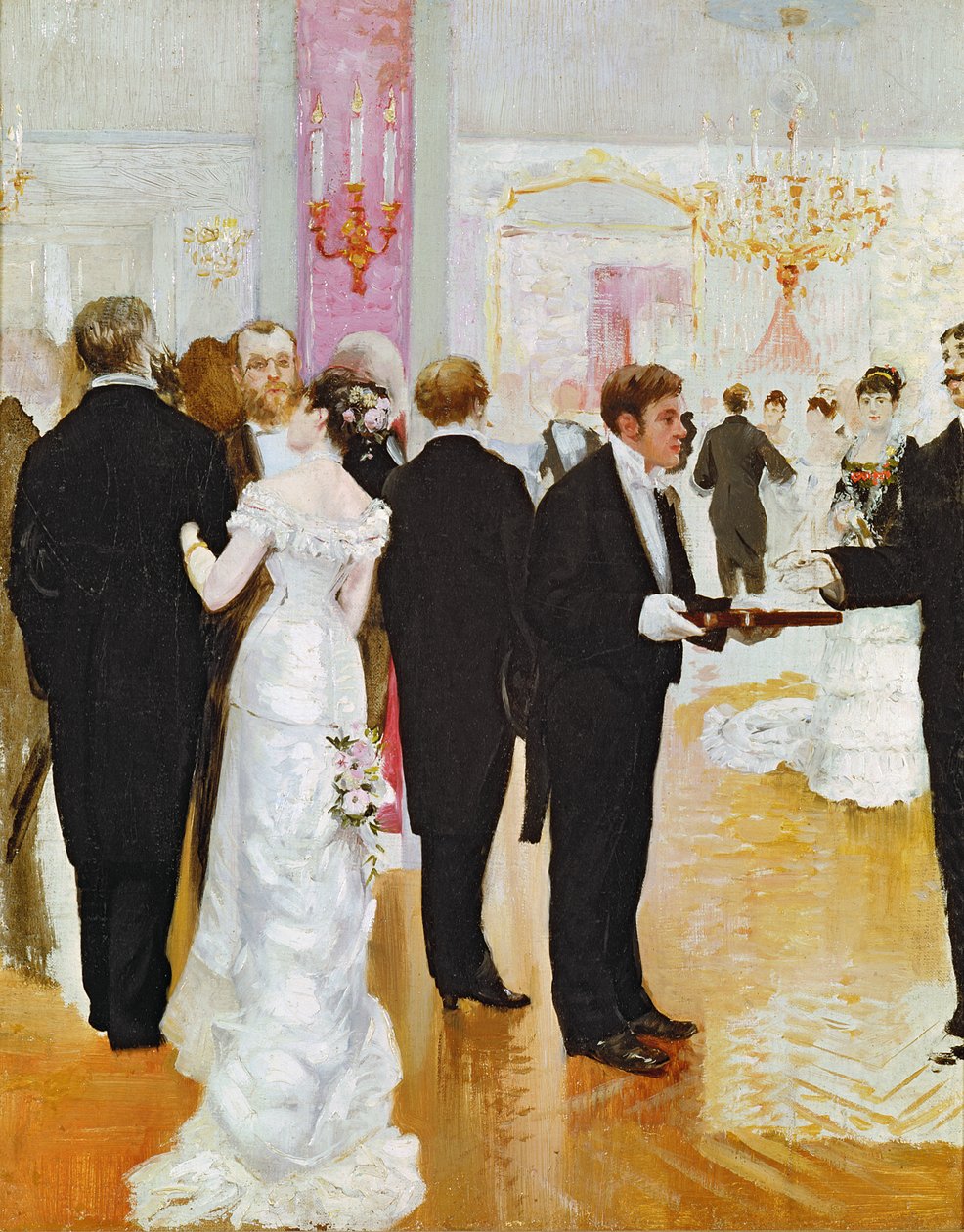 結婚披露宴、1900年頃 作： ジャン・ベロー