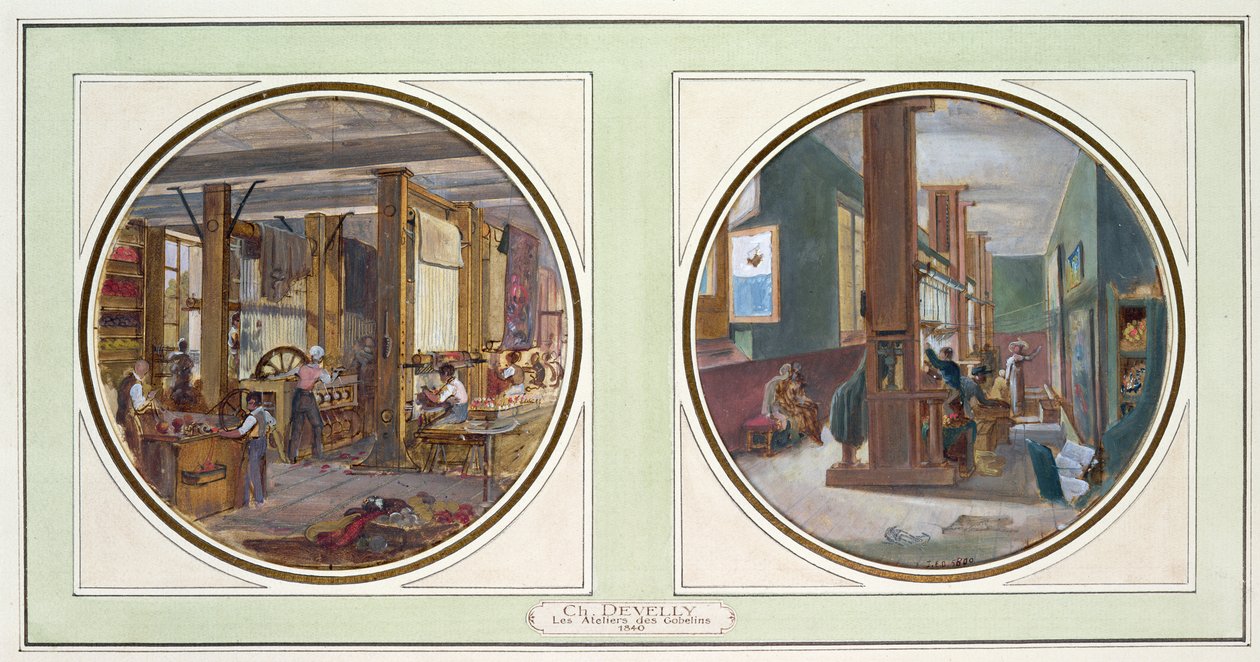 Gobelins Workshop、1840（176257も参照） 作： ジャン・チャールズ・デベリー
