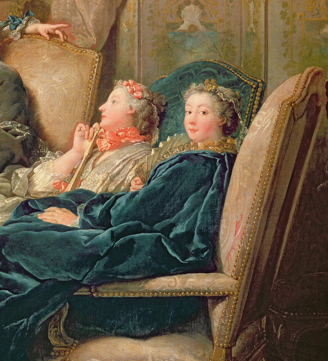 モリエールからの読書、2 9516年のc.1728詳細 作： ジャン・フランソワ・ド・トロイ