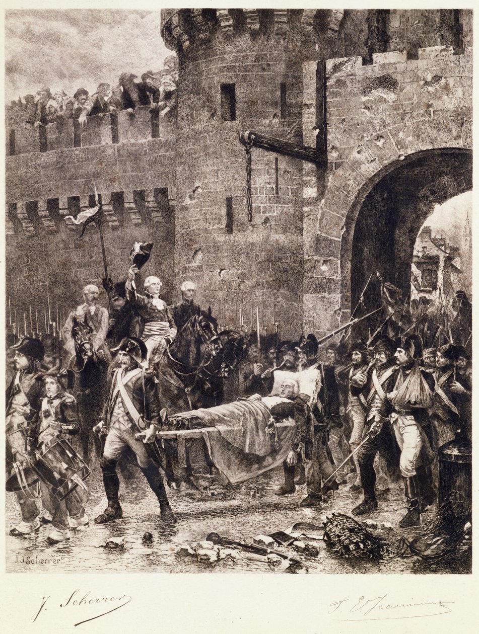 1793年のボンシャンの死 作： ジャン・ジャック・シェラー