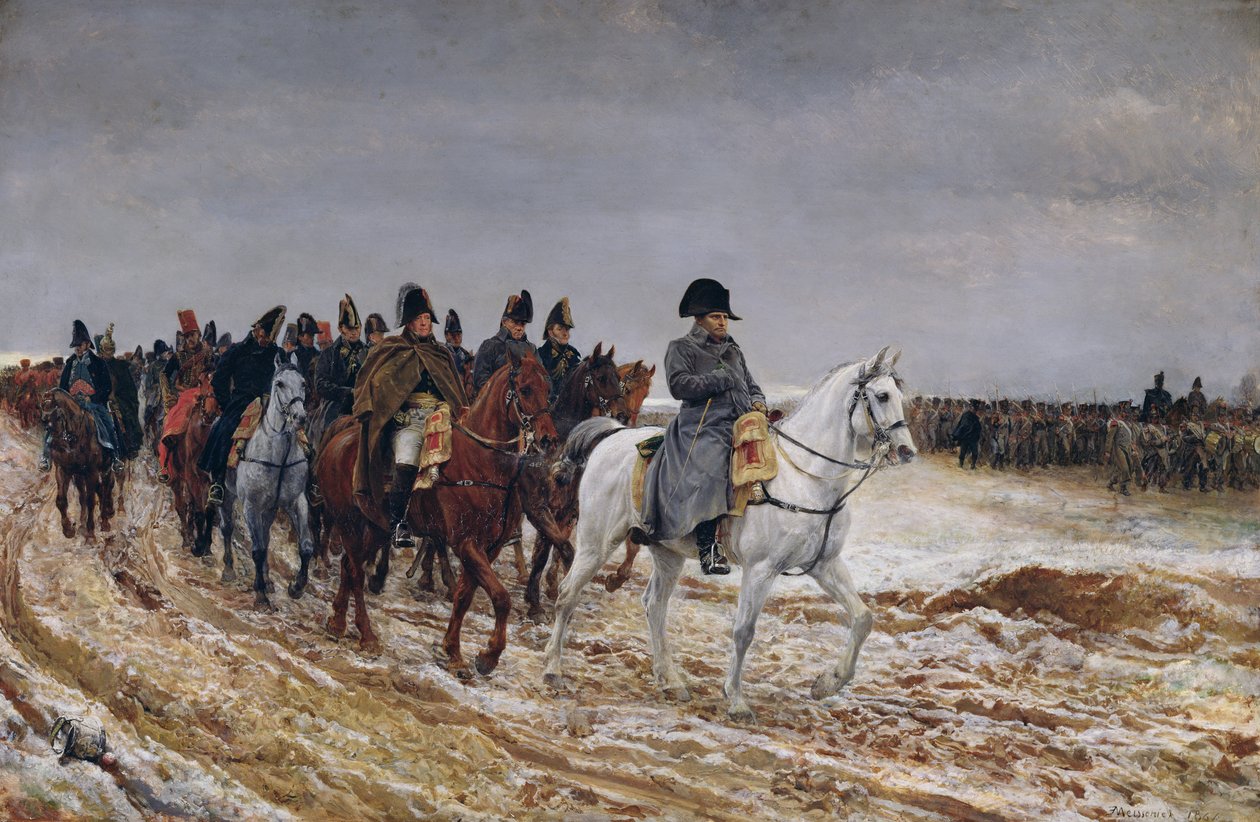 ナポレオン（1769-1821）、1814年、1864年 作： ジャン・ルイ・アーネスト・メソニエ