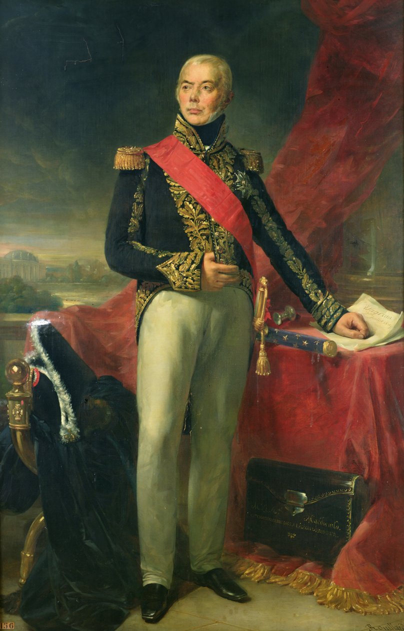 エティエンヌジャックジョセフアレクサンドルマクドナルド（1765-1840）ターラント公爵とフランス元帥、1837年 作： ジャン・セバスチャン・ルイヤール