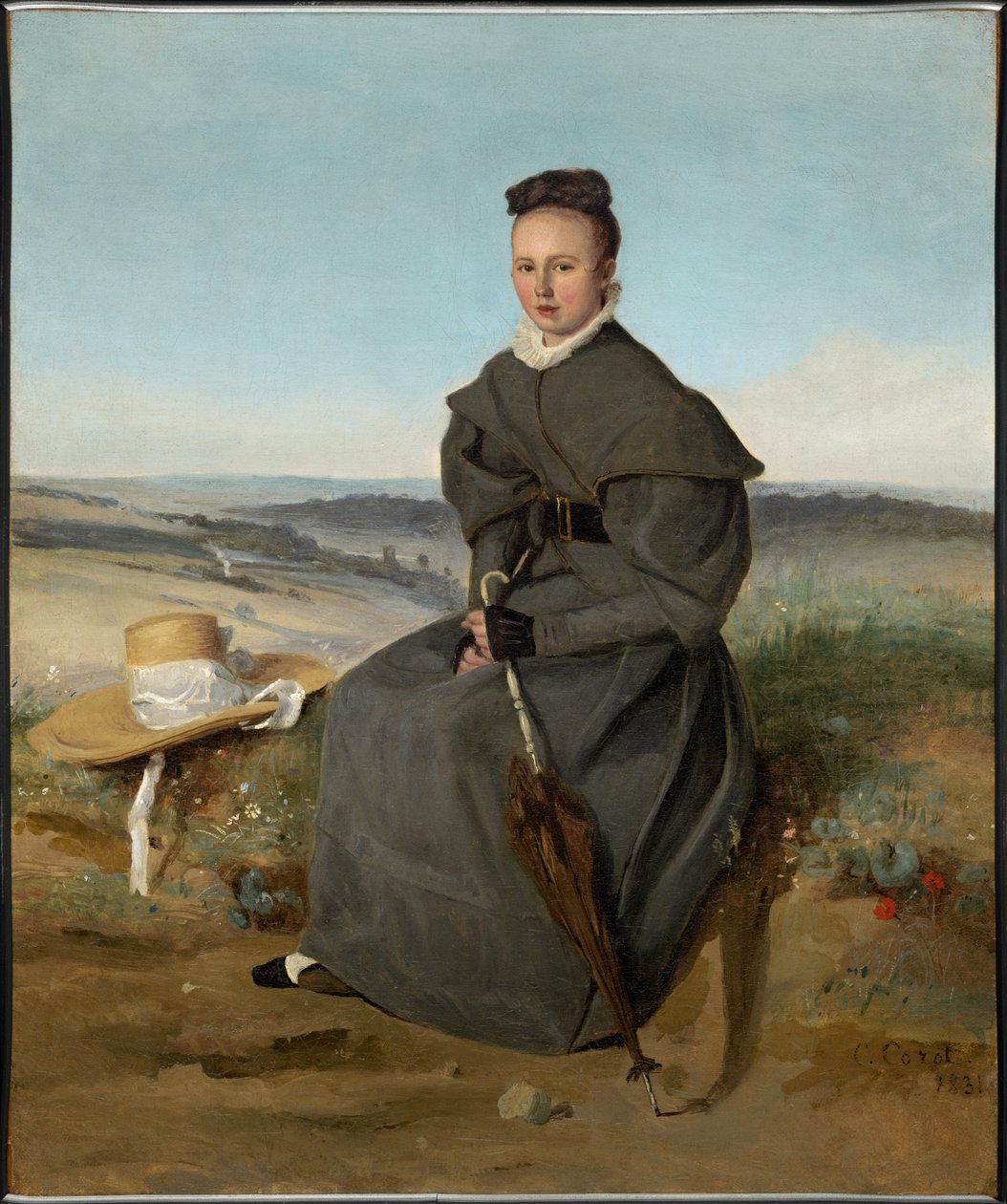 ルイーズ・アルデュアン 作： ジャン・バプティスト・カミーユ・コロー