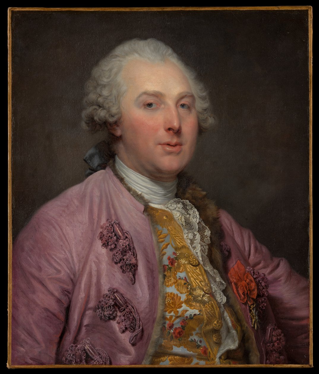 シャルル・クロード・ド・フラオー（1730-1809）、ダンジヴィレ伯爵 作： ジャン・バプティスト・グレーズ