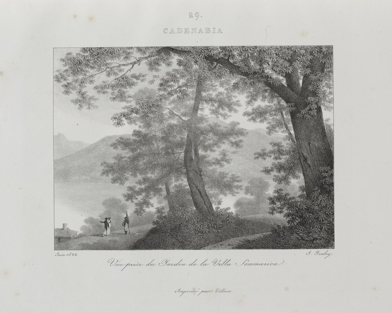 1822年のイタリア旅行 作： ジャン＝バティスト・イザベイ