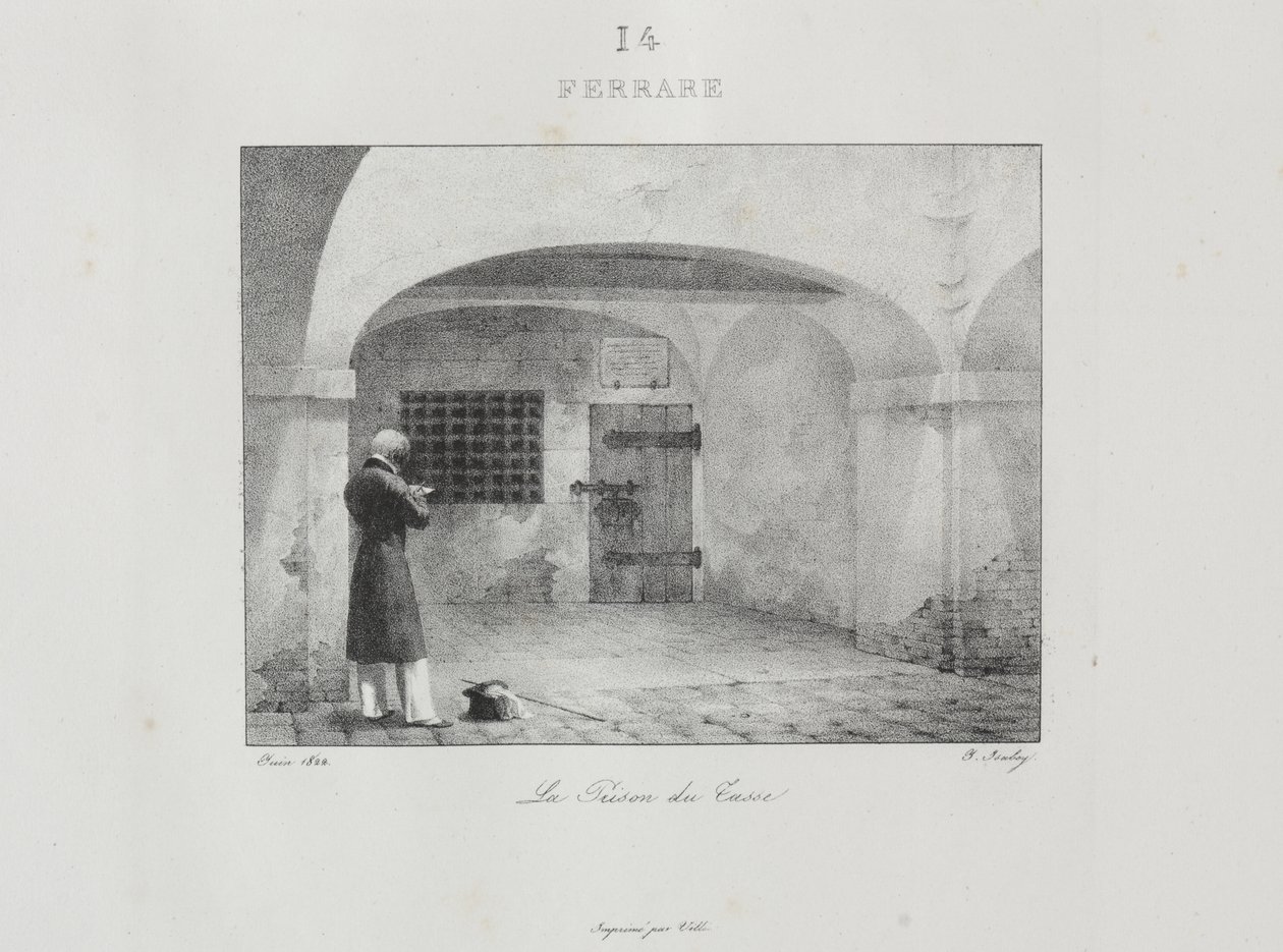 1822年のイタリア旅行 作： ジャン＝バティスト・イザベイ