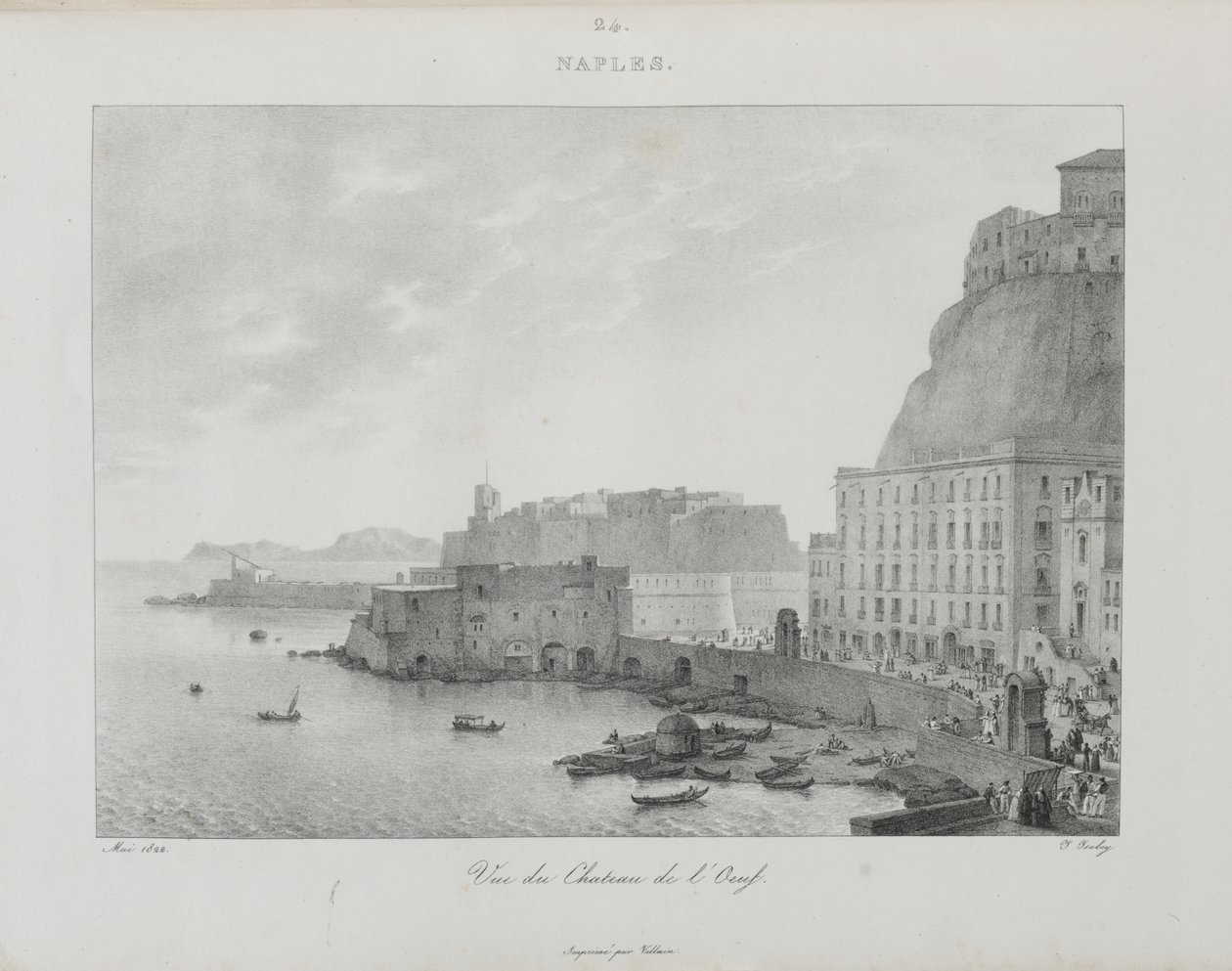 1822年のイタリア旅行 作： ジャン＝バティスト・イザベイ
